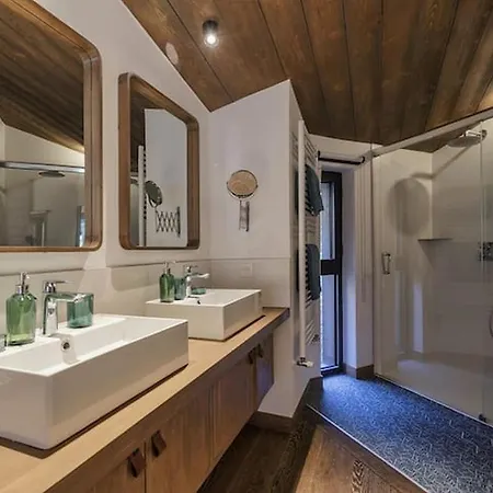 بيت للعطل Amazing Mont Blanc Sauna Chalet
