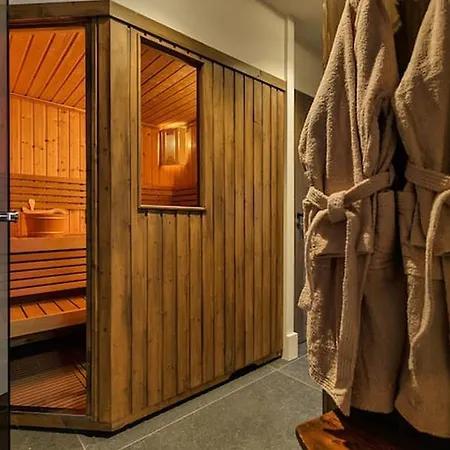 بيت للعطل Amazing Mont Blanc Sauna Chalet *